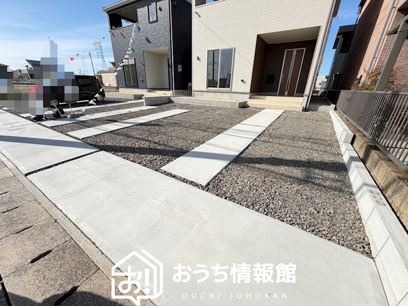 岐阜市西中島　第7期　2号地 現地写真（駐車場）