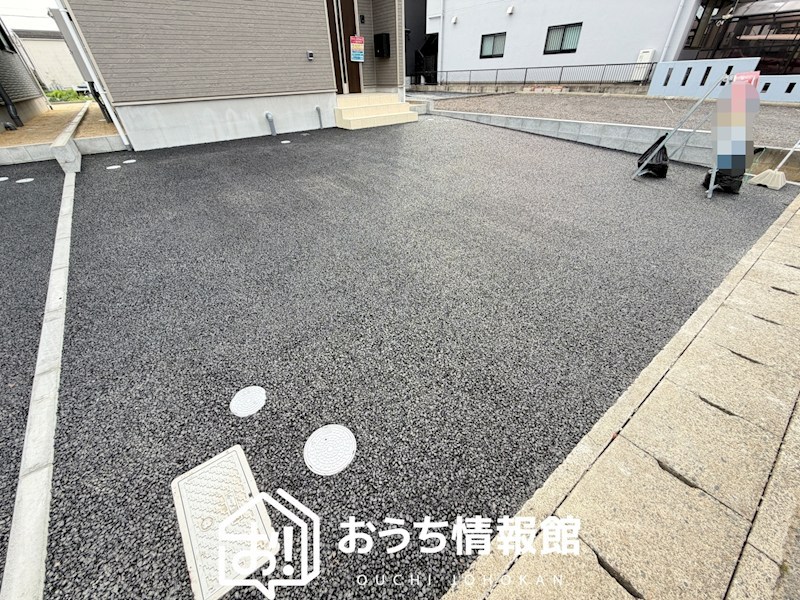 岐阜市菅生　第5期　1号地 現地写真（駐車場）