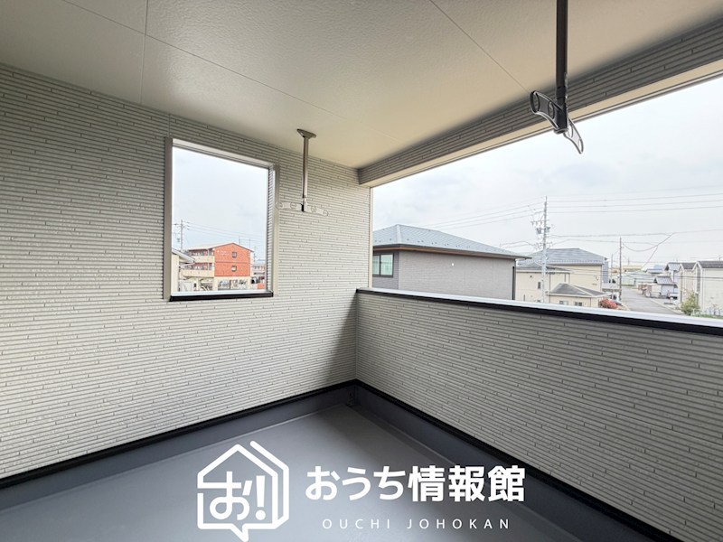 岐阜市菅生　第5期　2号地 現地写真（バルコニー）