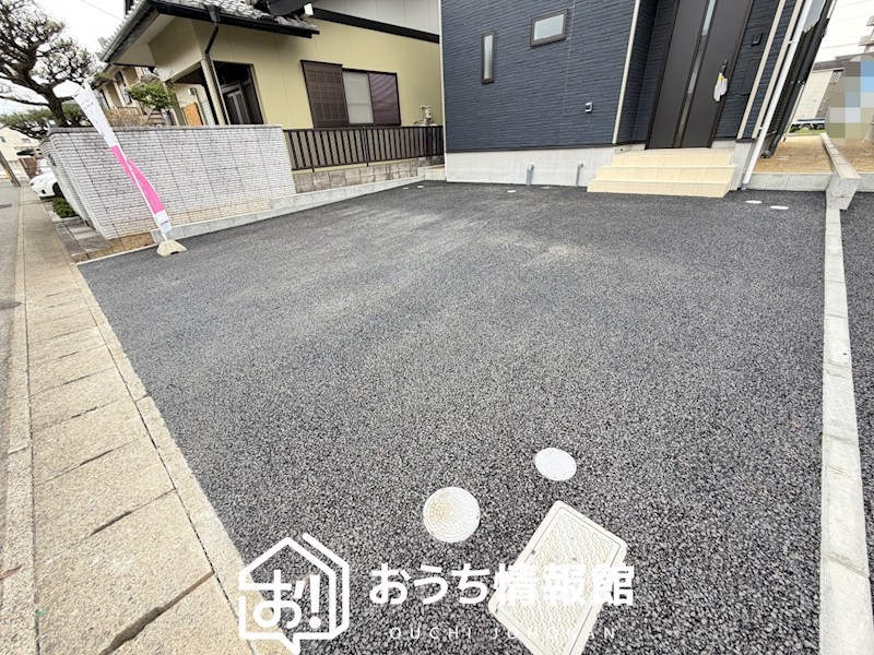 岐阜市菅生　第5期　2号地 現地写真（駐車場）