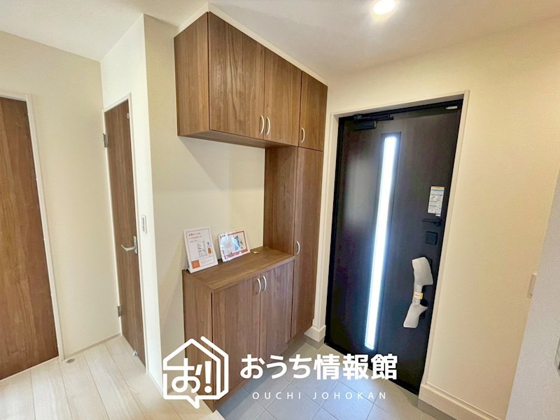 本巣市下真桑　第2期　2号地  現地写真（玄関）