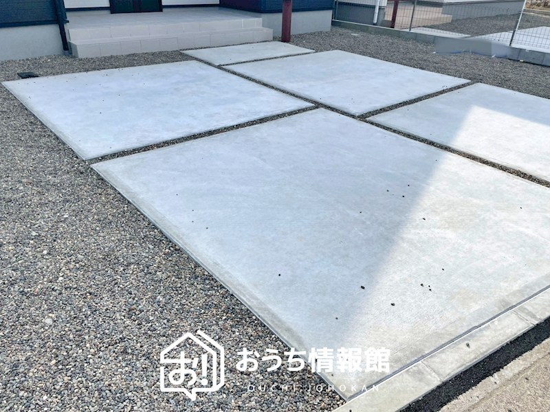 本巣市下真桑　第2期　2号地  現地写真（駐車場）