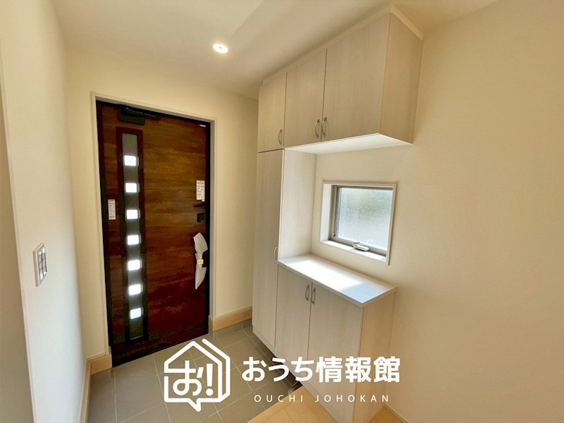 本巣市下真桑　第2期　3号地  現地写真（玄関）