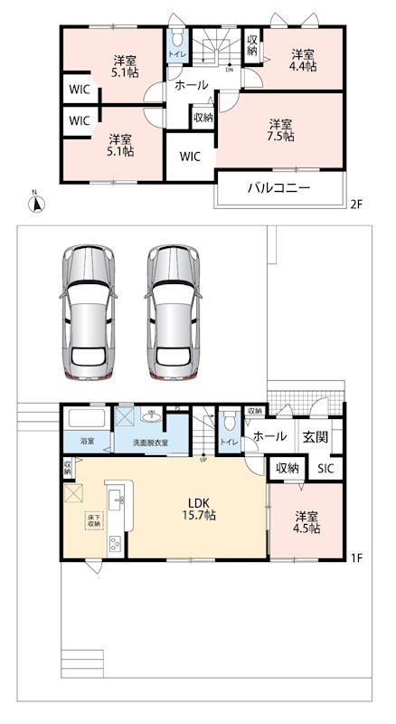 可児郡御嵩町御嵩　1号地 間取図・土地図