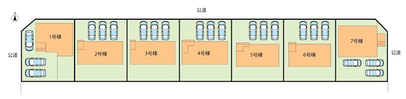四日市市楠町北五味塚　第10期　5号地 区画図