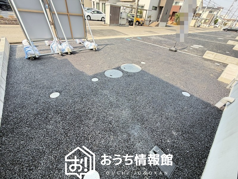 鈴鹿市桜島町　第4期　7号地  現地写真（駐車場）