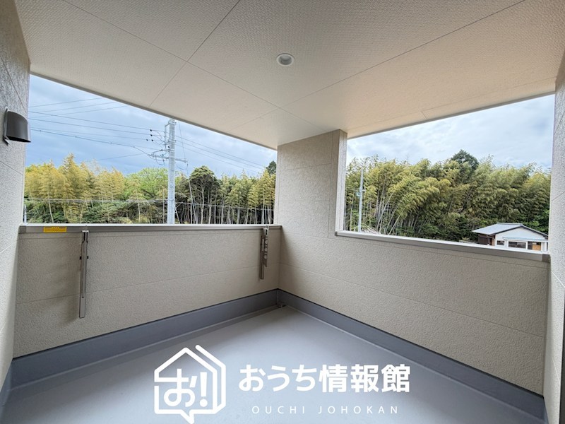 亀山市羽若町　3号地  現地写真（バルコニー）