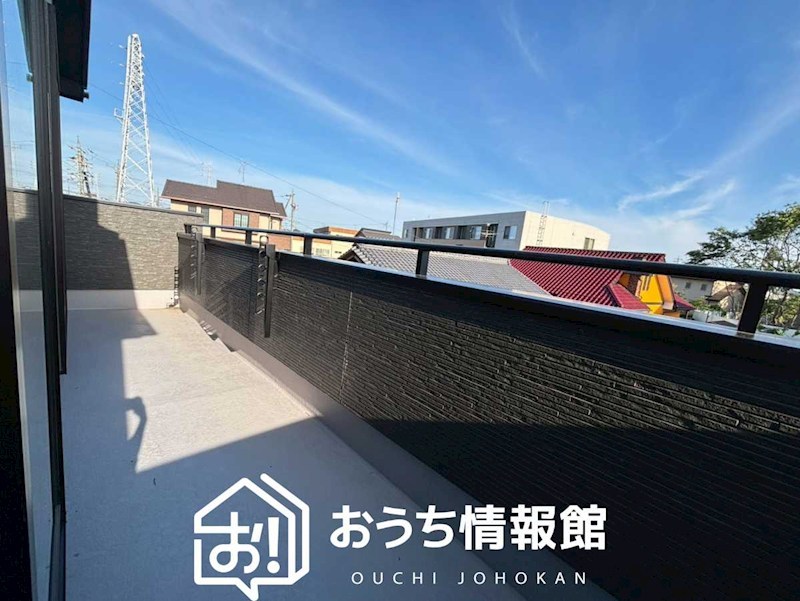 丹羽郡大口町中小口　1号地 現地写真（バルコニー）