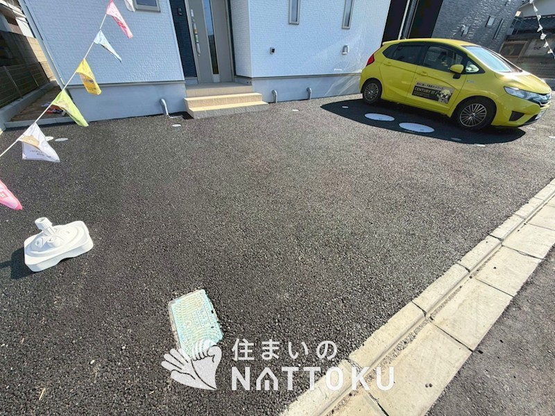 和歌山市北出島　第1期　2号地  現地写真（駐車場）