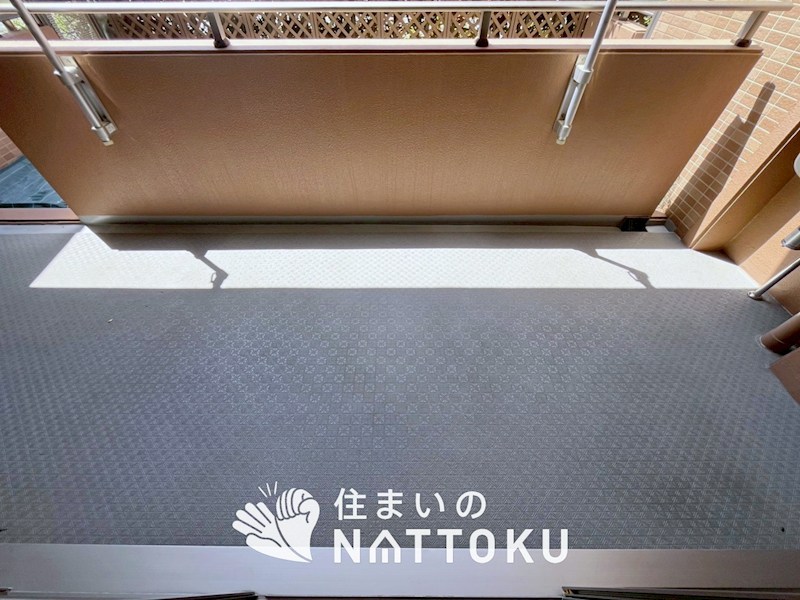 サンメゾン枚方朝日丘　かえで館 現地写真（バルコニー）
