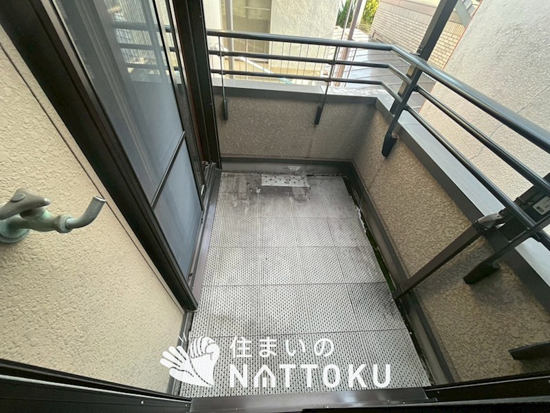 枚方市東香里元町 現地写真（バルコニー）