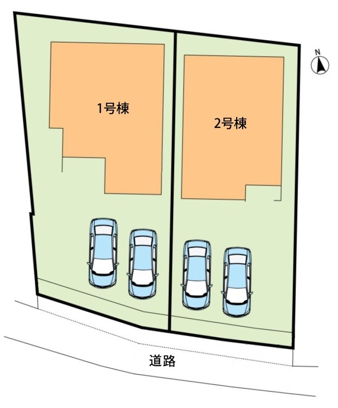 姫路市伊伝居　第2期　2号地 区画図