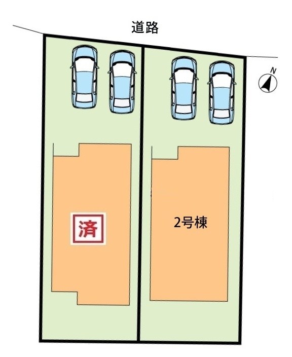 姫路市大津区恵美酒町　第3期　2号地  区画図