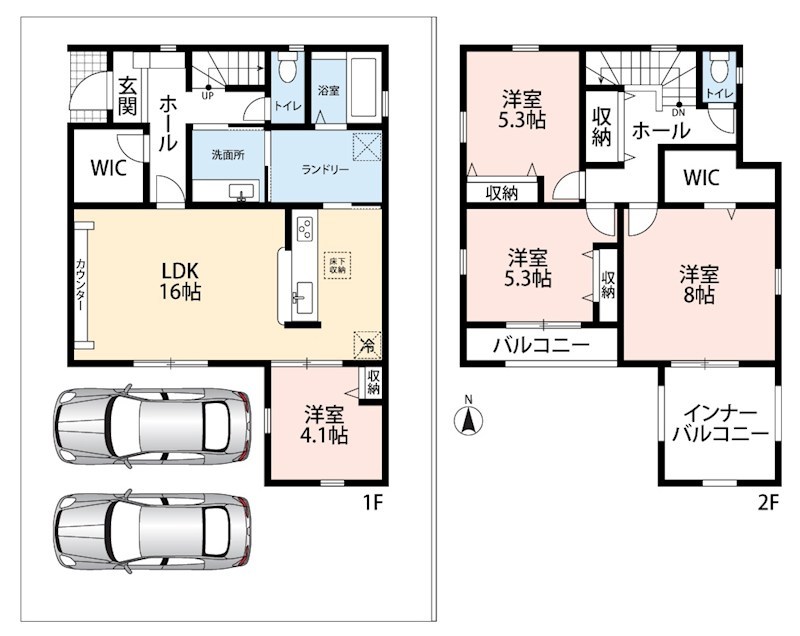 揖保郡太子町佐用岡　2号地  間取図・土地図