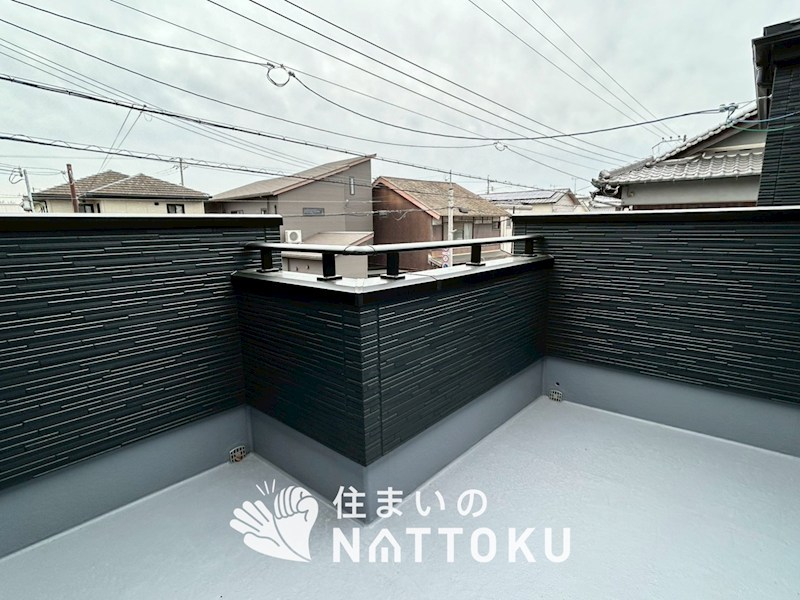 加古川市加古川町本町　第2期　1号地 現地写真（バルコニー）