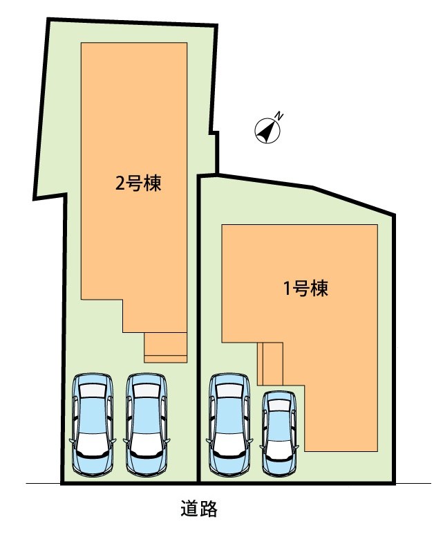 加古川市加古川町本町　第2期　2号地 区画図