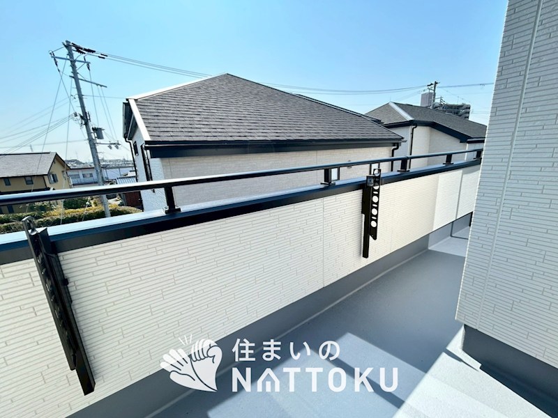 加古川市西神吉町岸　2号地 現地写真（バルコニー）