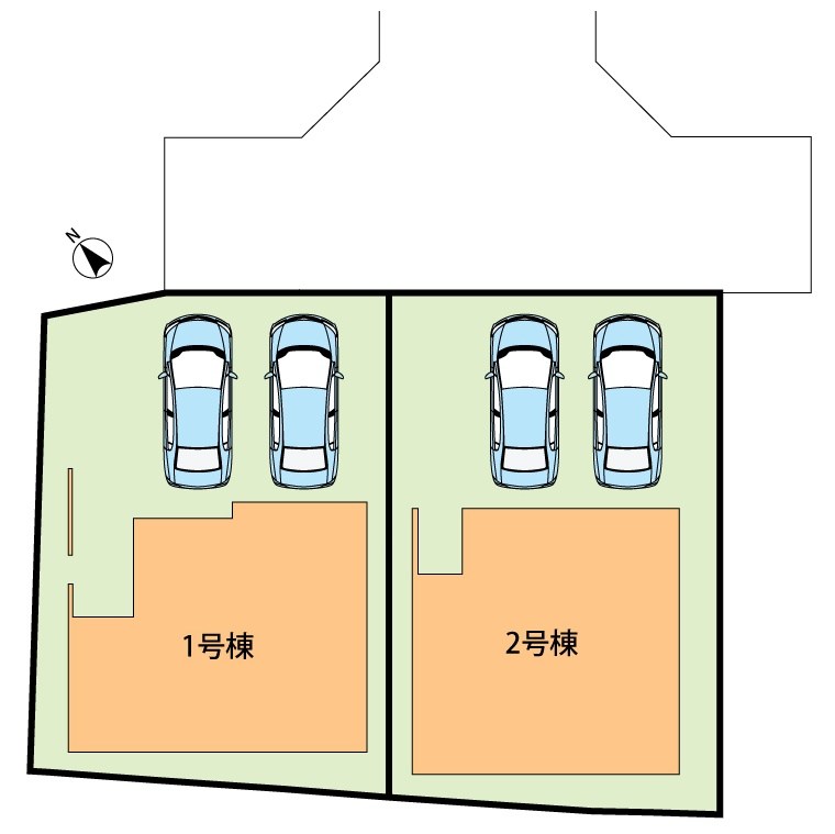加古川市加古川町河原　第22期　2号地 区画図