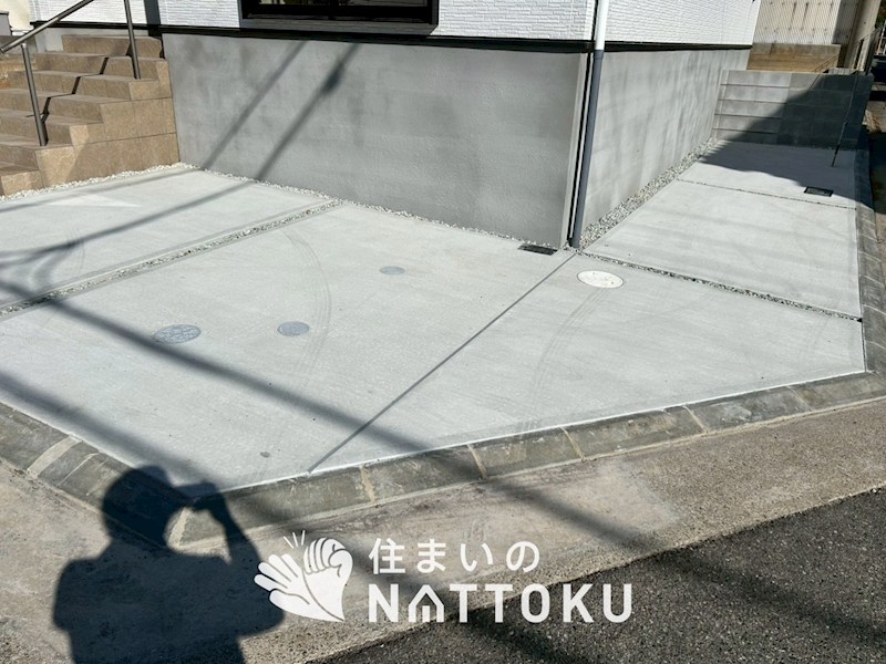 加古郡稲美町六分一　第1期 現地写真（駐車場）