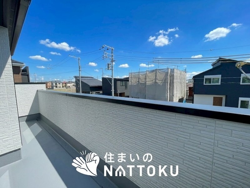 加古郡稲美町中村　第1期　2号地  現地写真（バルコニー）