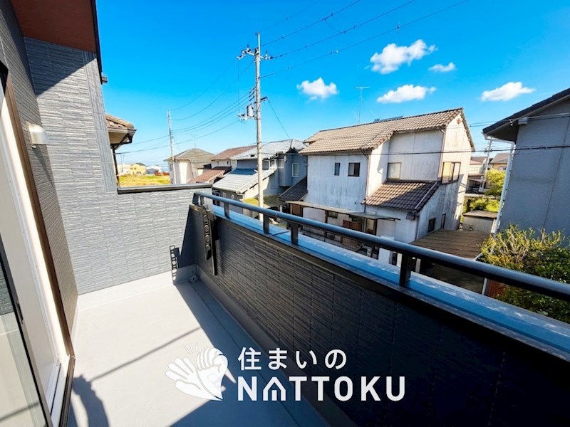 大津市雄琴　第1期 現地写真（バルコニー）