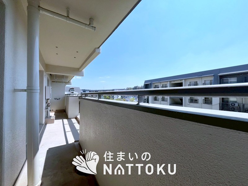 グリーンヒル光善寺住宅　第五棟 現地写真（バルコニー）