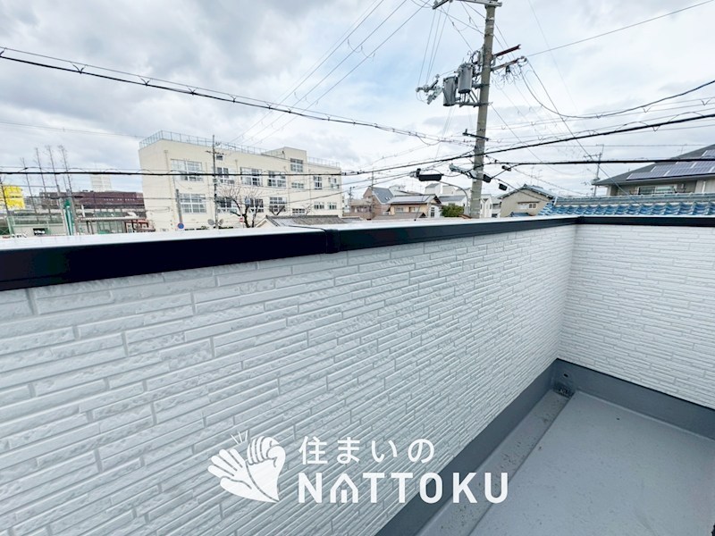 東大阪市稲田本町　第1期 現地写真（バルコニー）