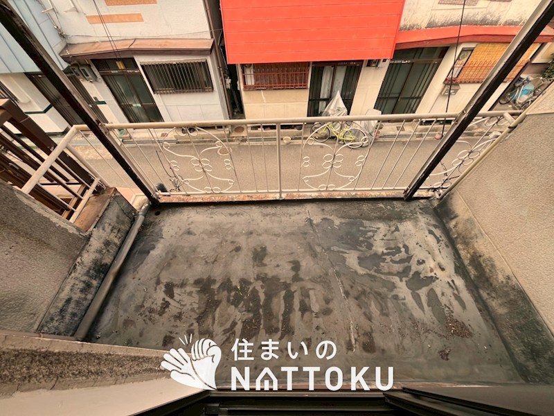 寝屋川市河北東町 現地写真（バルコニー）