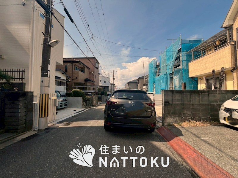 寝屋川市太秦桜が丘 現地写真（前面道路含む現地写真）