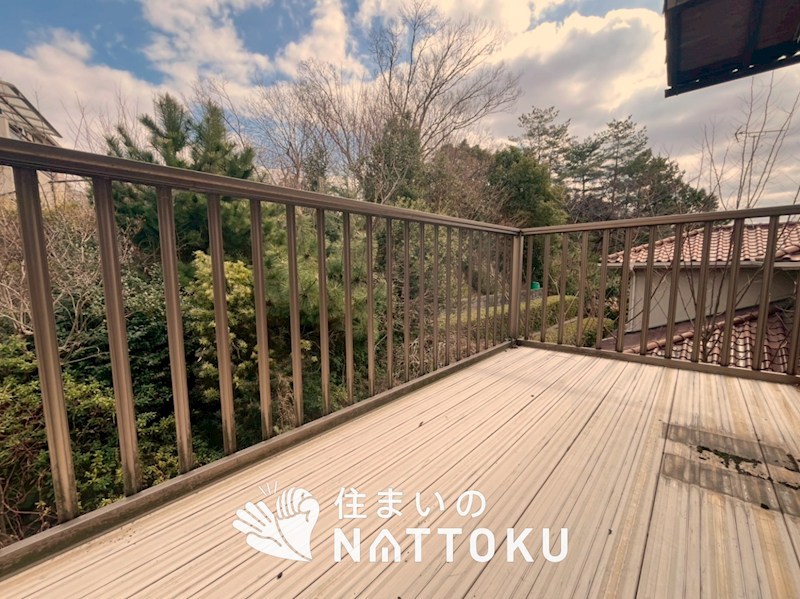 寝屋川市八幡台 現地写真（バルコニー）