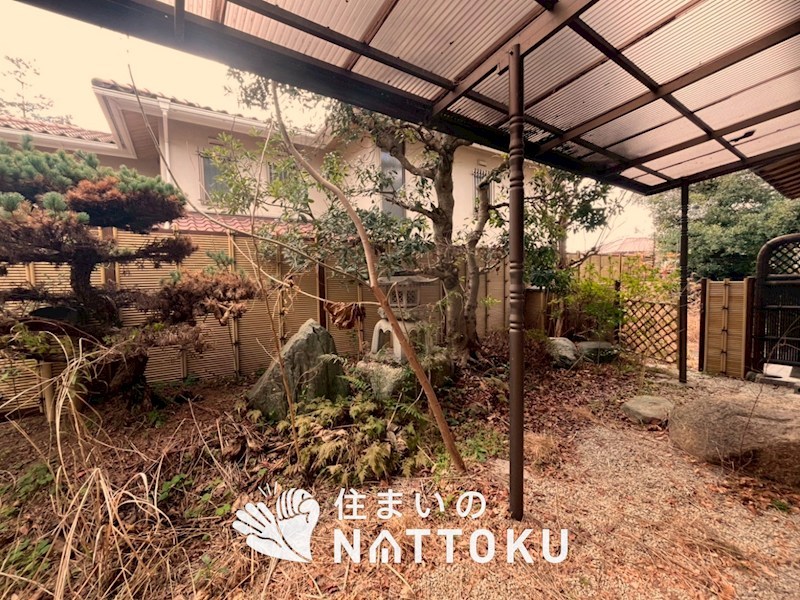 寝屋川市八幡台 現地写真（庭）