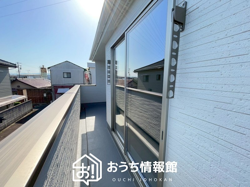羽島市竹鼻町狐穴　1号地 現地写真（バルコニー）