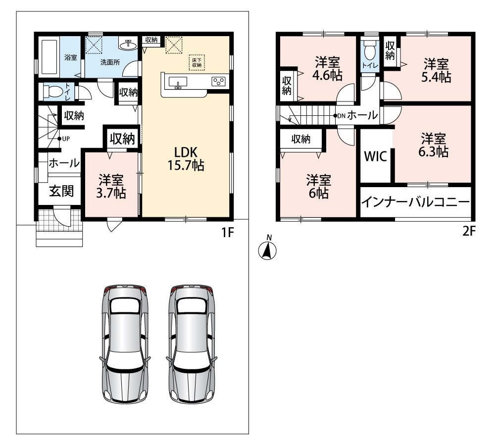 犬山市舟田　3号地 間取図・土地図
