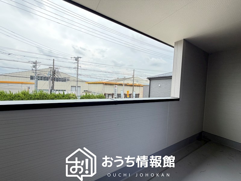 犬山市舟田　3号地 現地写真（バルコニー）
