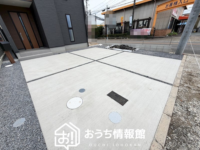 犬山市舟田　2号地 現地写真（駐車場）