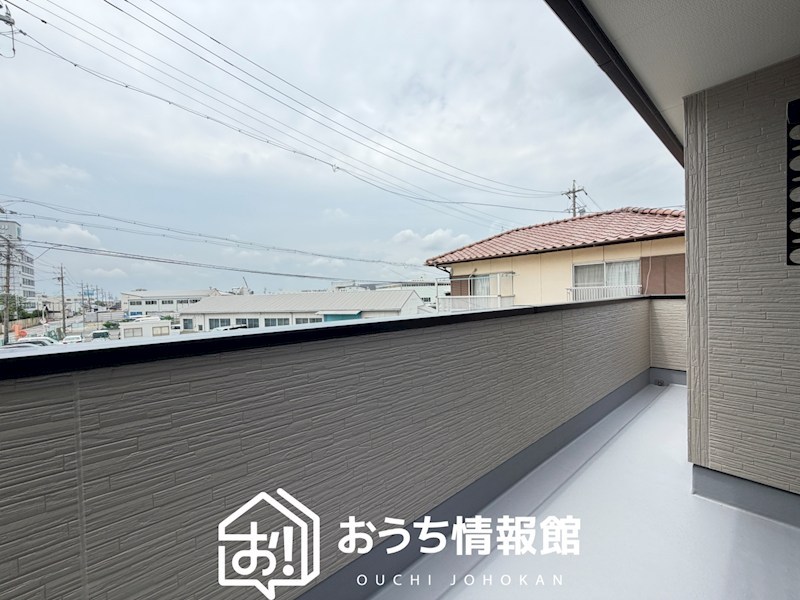 犬山市舟田　1号地 現地写真（バルコニー）
