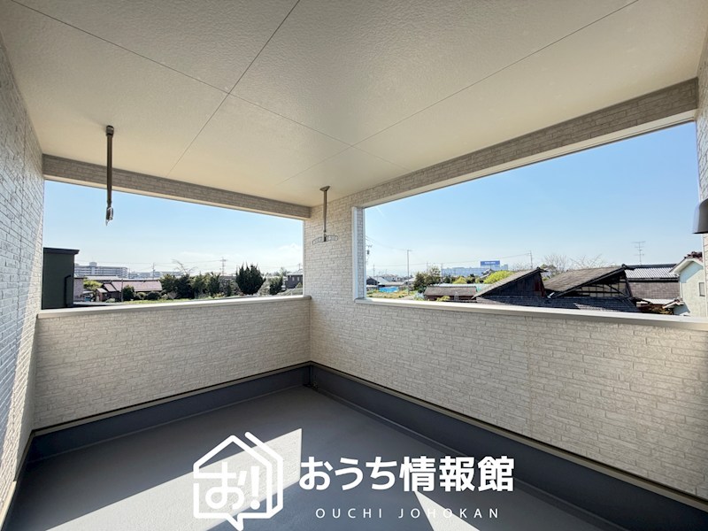 一宮市萩原町西御堂　第2期　 現地写真（バルコニー）