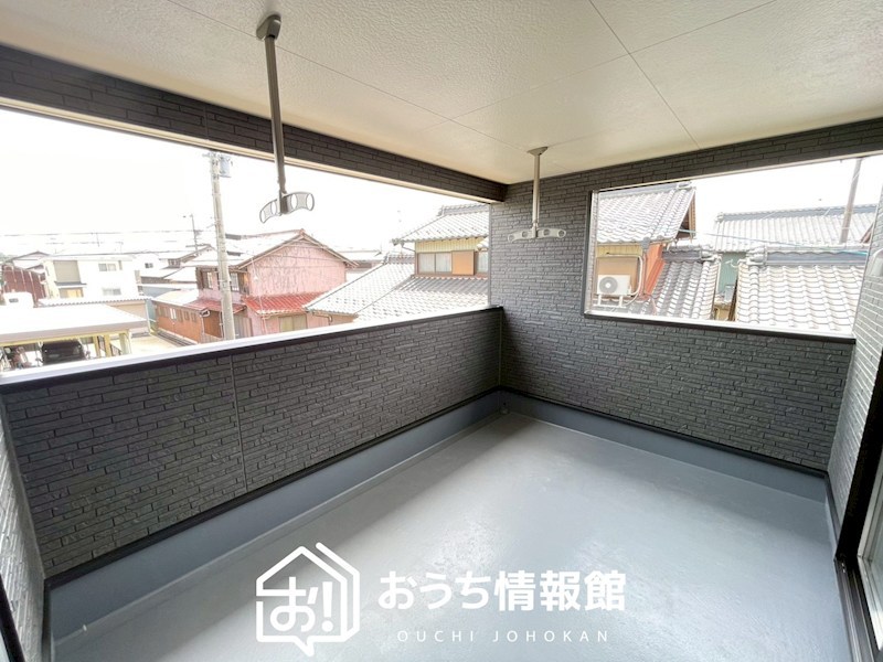 一宮市北方町北方狐塚郷　第2期　2号地 現地写真（バルコニー）