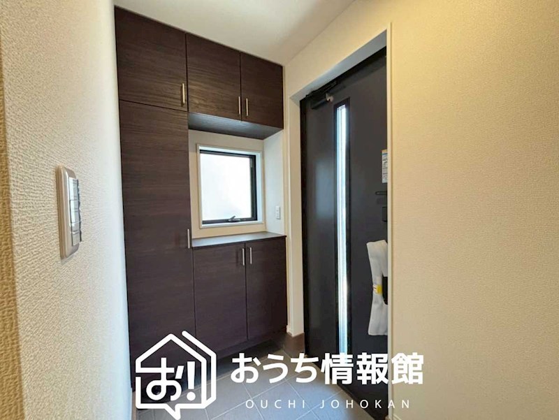 一宮市萩原町築込野中　第2期　2号地 現地写真（玄関）