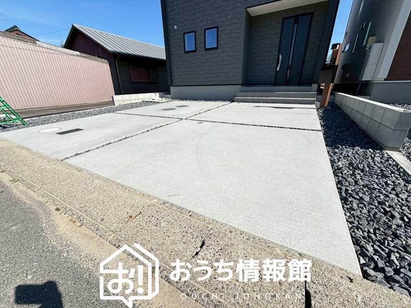 一宮市萩原町築込野中　第2期　2号地 現地写真（駐車場）