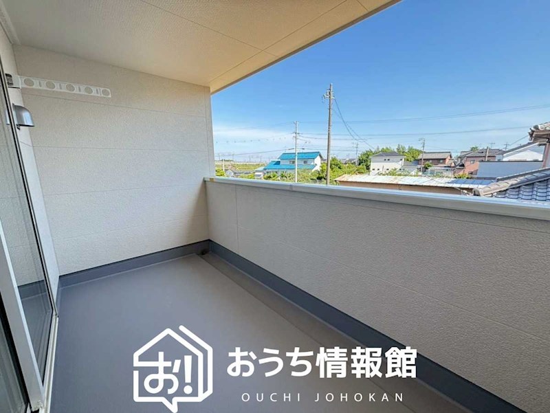 一宮市萩原町築込野中　第2期　1号地 現地写真（バルコニー）