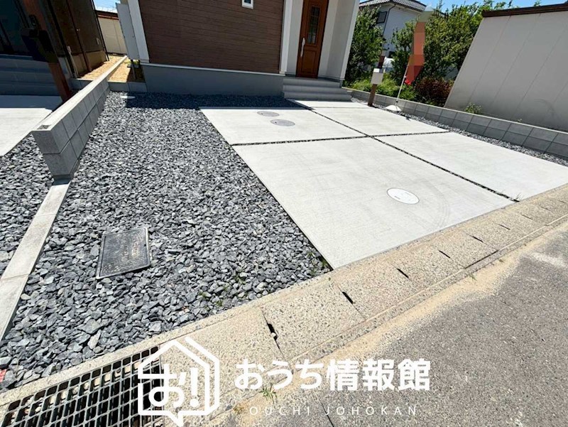 一宮市萩原町築込野中　第2期　1号地 現地写真（駐車場）