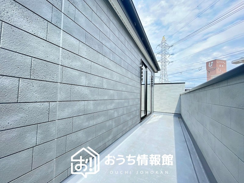 一宮市森本　 現地写真（バルコニー）