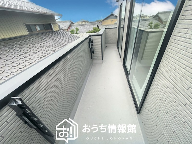 一宮市丹陽町重吉新田郷　第3期 現地写真（バルコニー）