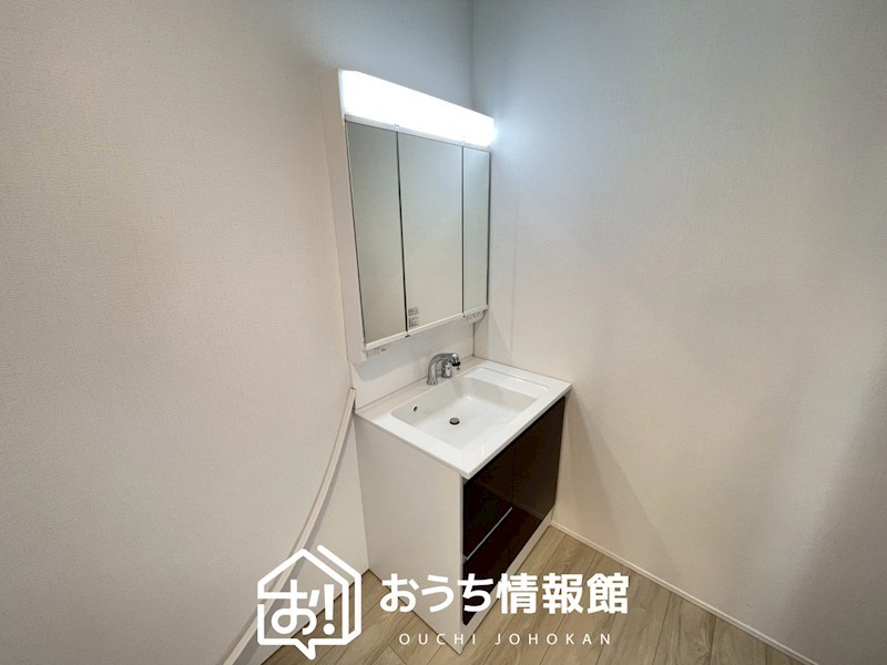 一宮市浅井町河端流　第1期 内観写真（洗面台・洗面所）