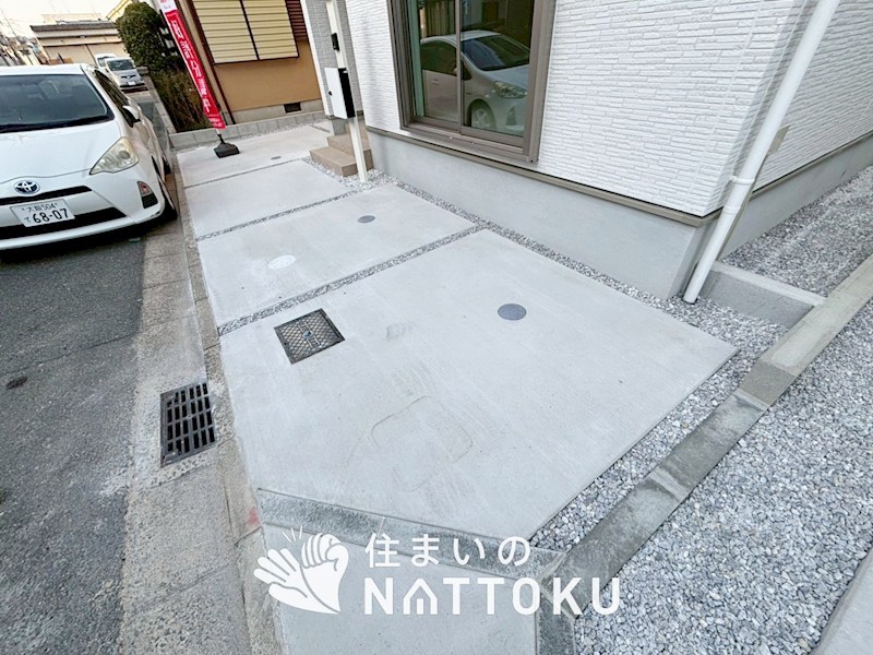 東大阪市玉串町西　第1期　1号地 現地写真（駐車場）