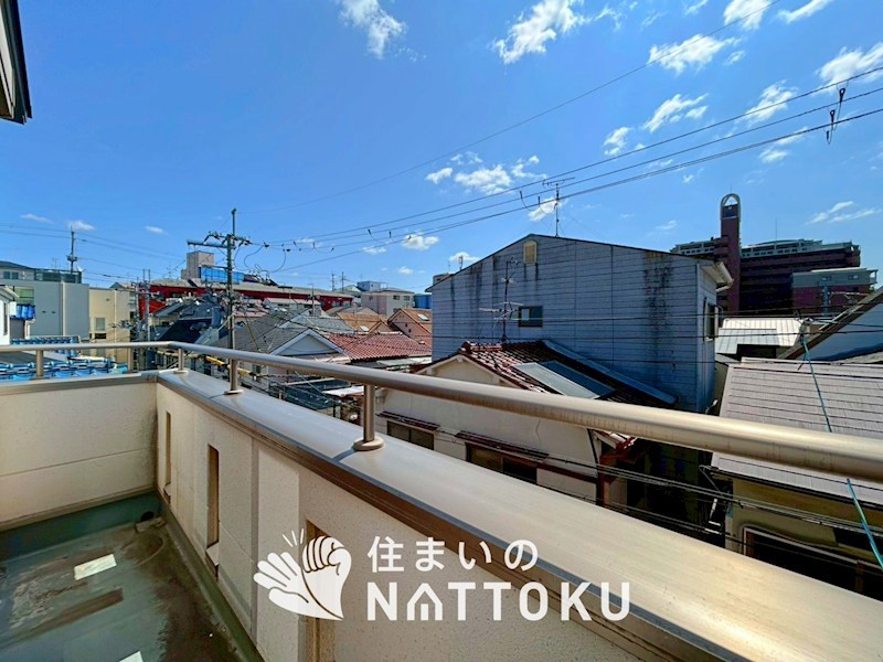 寝屋川市香里南之町 現地写真（バルコニー）