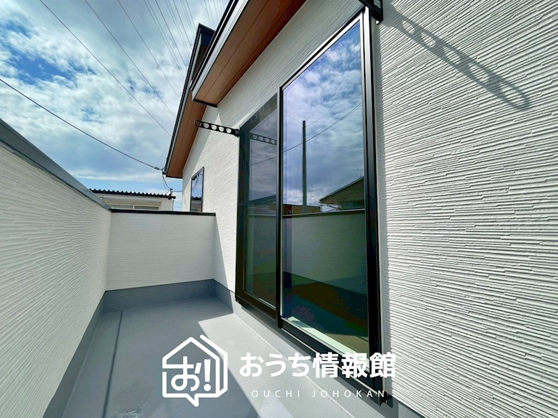 羽島郡岐南町伏屋　A号地 現地写真（バルコニー）