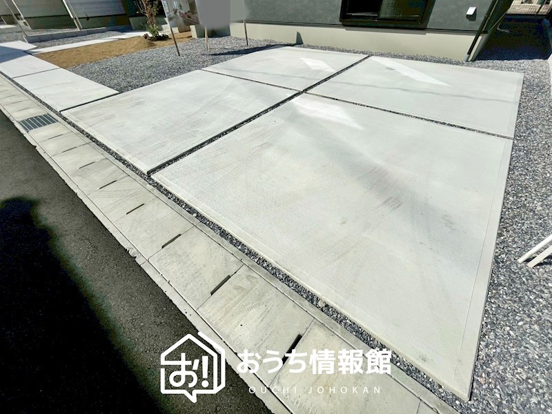 羽島郡岐南町伏屋　B号地 現地写真（駐車場）