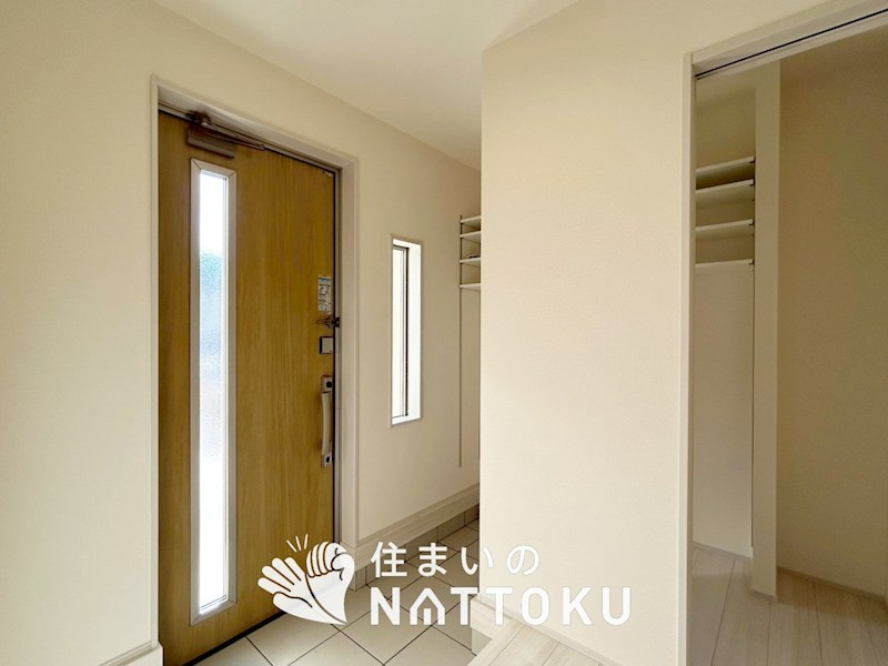 野洲市冨波甲　第3期　1号地 現地写真（玄関）